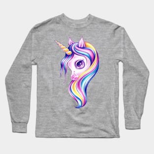 Candy Pop Unicorn Long Sleeve T-Shirt